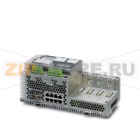 Модульный гигабитный коммутатор Ethernet с четырьмя портами Combo на 1000 Мбит/с и 4 RJ45-слотами на 10/100 МБит/с Phoenix Contact FL SWITCH GHS 4G/12