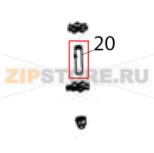 Tube 8 Hurakan HKN-FR1GM Tube 8 Hurakan HKN-FR1GMЗапчасть на деталировке под номером: 20