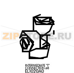 Соединитель Т-образный (тройник) ø=8мм Unox XBC 605 Соединитель Т-образный (тройник) ø=8мм Unox XBC 605Запчасть на деталировке под номером: 24Название запчасти на английском языке: Intermediate "T" connection ø8 Unox XBC 605