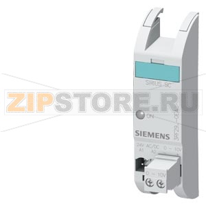 КОНВЕРТОР НАПРЯЖЕНИЯ УПРАВЛЕНИЯ 24V AC/DC ДЛЯ ПОЛУПРОВОДНИКОВЫХ РЕЛЕ / КОНТАКТОРОВ Siemens 3RF2900-0EA18 