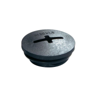 Заглушка винтовая, материал: полиамид, черная, 1 шт Wiska EVSG-ORD M12 RAL 9005