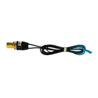 Automatic low pressure switch threaded