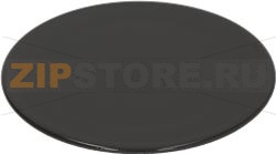 DISK ENAMELLED CAST IRON  REX BLACK 