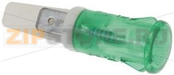 GREEN INDICATOR LAMP 250V 