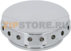 BURNER CAP BRASS CHROMED LOFRA 