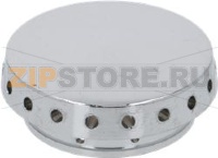 BURNER CAP BRASS CHROMED LOFRA