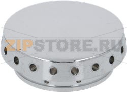 BURNER CAP BRASS CHROMED LOFRA 