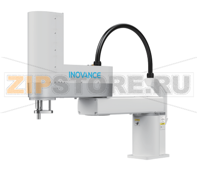 Робот, нагрузка: 50 кг, радиус действия: 1200 мм, ход по вертикали: 400 мм, кабель: 5 м, повторяемость: ±0.05 мм, время цикла: 0.84 с Inovance IR-S50-120Z40S5-INT 