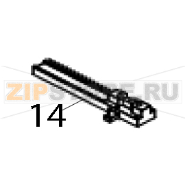 Media holder base TSC TC210 Media holder base TSC TC210Запчасть на деталировке под номером: 14