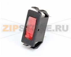 LIGHT,INDICATOR,RED,RECT,250V 