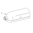 Кожух мотора белый KitchenAid 5KPM5EWH4
