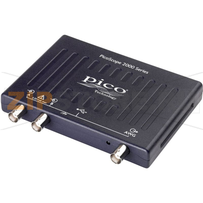 Осциллограф USB 50 МГц, 2 канала, 250 Мвыб/с, 32 МБ/кан, 8 Бит Pico 2206B 