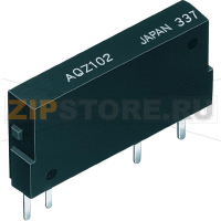 Реле PhotoMOS 60 В/DC, 60 В/AC, 3000 мА, 4-х контактное, 1 шт Panasonic AQZ202