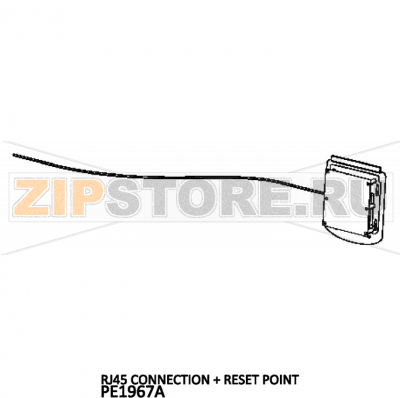 RJ45 connection + reset point Unox XVC 505E RJ45 connection + reset point Unox XVC 505EЗапчасть на деталировке под номером: 95Название запчасти на английском языке: RJ45 connection + reset point Unox XVC 505E