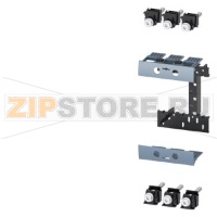 ВТЫЧНОЙ ЦОКОЛЬ КОМПЛЕКТ ПРЕОБРАЗОВАНИЯ ВЫКЛЮЧАТЕЛЯ ПРИНАДЛЕЖНОСТЬ ДЛЯ 3-ПОЛ. 3VA1 160 Siemens 3VA9113-0KP10