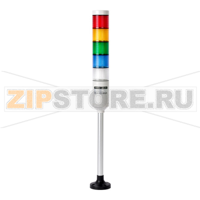 Колонна сигнальная, светодиодная, модульная, Ø: 56 мм Autonics PTE-AP-502-RYGBC 