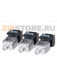 РАМОЧНЫЙ ЗАЖИМ 3 ШТ. ПРИНАДЛЕЖНОСТЬ ДЛЯ 3VA2 160 Siemens 3VA9163-0JA12