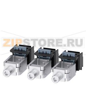 РАМОЧНЫЙ ЗАЖИМ 3 ШТ. ПРИНАДЛЕЖНОСТЬ ДЛЯ 3VA2 160 Siemens 3VA9163-0JA12 