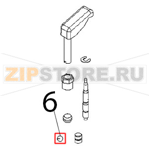 Anello OR Ø: 5.5 Angelo Po 2N1FAGF Anello OR Ø: 5.5 Angelo Po 2N1FAGFЗапчасть на деталировке под номером: 6