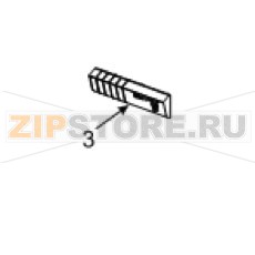 Пластина с логотипом Zebra 170 XiIII Plus 300 dpi Пластина с логотипом "Zebra" для принтера Zebra 170 XiIII PlusЗапчасть на сборочном чертеже под номером: 3Количество запчастей в комплекте: 1Название запчасти Zebra на английском языке: Product Name Plate 170Xi3+ 300 dpi