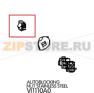 Autoblocking nut stainless steel Unox XL 505 Autoblocking nut stainless steel Unox XL 505Запчасть на деталировке под номером: 34Название запчасти на английском языке: Autoblocking nut stainless steel Unox XL 505