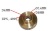 GUIDE PROTECTEUR MANETTE RONDELLE BRONZE
