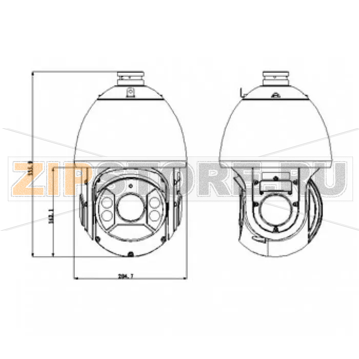 Видеокамера Dahua SD6C230I-HC 