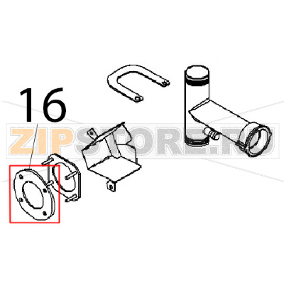 Guarnizione tubo sfiato Angelo Po BX61E Guarnizione tubo sfiato Angelo Po BX61EЗапчасть на деталировке под номером: 16