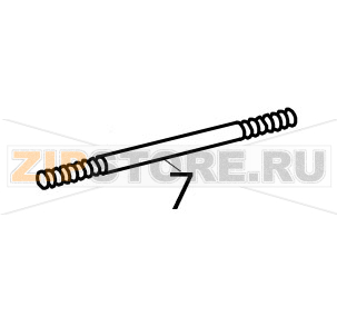 Screw stator KitchenAid 5K45SSEWH Screw stator KitchenAid 5K45SSEWHЗапчасть на деталировке под номером: 7