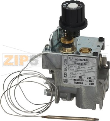 КЛАПАН EUROSIT ДЛЯ FRY TOP 40÷250°C 