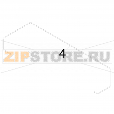 Black rubber pipe Ø 7*11 Fagor VG-201 Black rubber pipe Ø 7*11 Fagor VG-201Запчасть на деталировке под номером: 4Название запчасти Fagor на английском языке: Black rubber pipe Ø 7*11 VG-201.