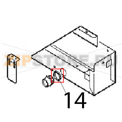 C/dado 3/4" Angelo Po 1G1BR1E C/dado 3/4" Angelo Po 1G1BR1EЗапчасть на деталировке под номером: 14