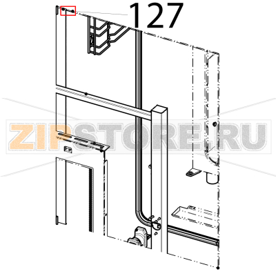 Complete internal glass 8 pastry Tecnoinox EFB10DS Complete internal glass 8 pastry Tecnoinox EFB10DSЗапчасть на деталировке под номером: 127