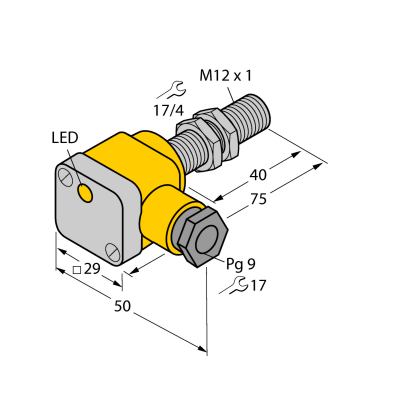 Датчик индуктивный Turck BI3U-EG12SK-AP6X 