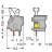 Stackable PCB terminal block; push-button; 2.5 mm; Pin spacing 10/10.16 mm; 1-pole; suitable for Ex-e applications; CAGE CLAMP®; commoning option; 2,50 mm; light gray Wago 257-763/999-950 - Stackable PCB terminal block; push-button; 2.5 mm; Pin spacing 10/10.16 mm; 1-pole; suitable for Ex-e applications; CAGE CLAMP®; commoning option; 2,50 mm; light gray Wago 257-763/999-950