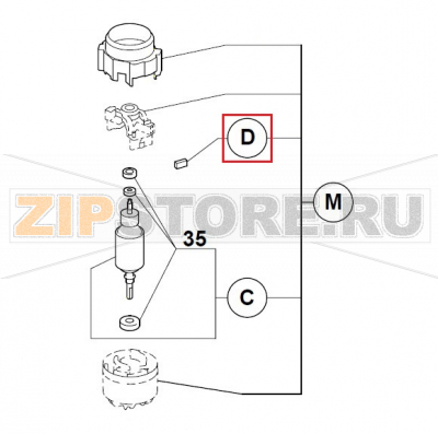 Набор щеток двигателя Robot Coupe MP 350 Ultra Combi Набор щеток двигателя Robot Coupe MP 350 Ultra Combi

Запчасть на сборочном чертеже под номером: D

Название запчасти Robot Coupe на французском языке: Charbon MP A 230V SAV Robot Coupe MP 350 Ultra Combi