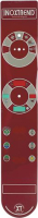 PLATE ELECTRONIC RED