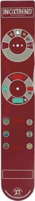 PLATE ELECTRONIC RED 