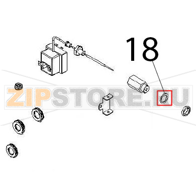 Washer Ø: 22, Ø: 16.2=1.5 CU Angelo Po FX61E2 Washer Ø: 22, Ø: 16.2=1.5 CU Angelo Po FX61E2Запчасть на деталировке под номером: 18