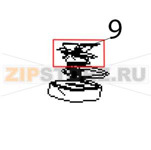 Knife shaft Hurakan HKN-HBH850 Knife shaft Hurakan HKN-HBH850Запчасть на деталировке под номером: 9