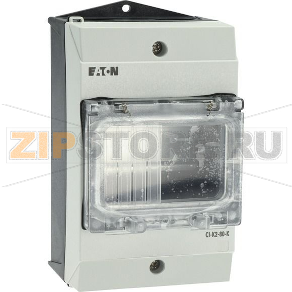 Корпус изолированный, ДхШхВ=181x100x100 мм + крышка Eaton CI-K2-80-K 