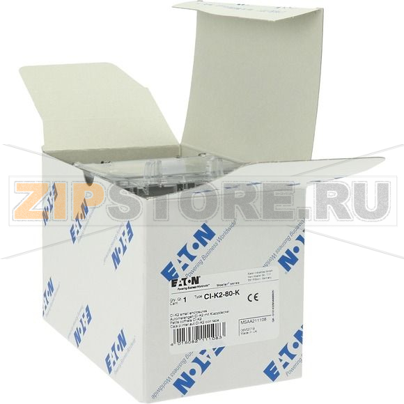 Корпус изолированный, ДхШхВ=181x100x100 мм + крышка Eaton CI-K2-80-K 
