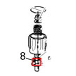 Steel ball 6 mm Viatto HLS-1650A