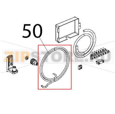 Tubo PE 7.93x4.75 trasparente Unox XVC 204 Tubo PE 7.93x4.75 trasparente Unox XVC 204Запчасть на деталировке под номером: 50