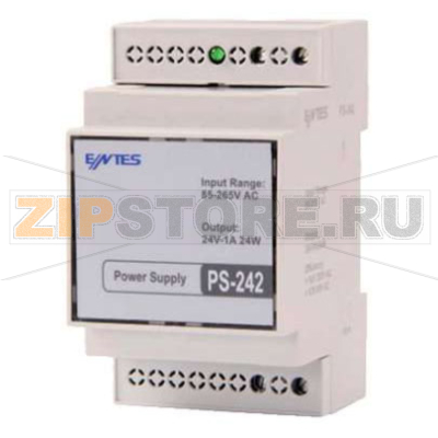 Источник питания 24 В/DC, 24 Вт, 1 A Entes PS-242 