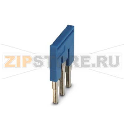 Перемычка Phoenix Contact FBS 3-6 BU Полюсов: 3, Цвет: синий.Минимальный заказ: 50 шт.Упаковка: 50 шт.