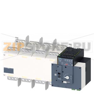 Автоматич. переключатель нагрузки (ATSE) Ue: AC 415V Ith: 1600A 4-P 50/60 Hz Siemens 3KC8454-0HA22-0GA3 