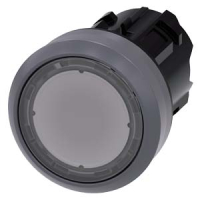 АКТУАТОР КНОПКИ С ВОЗМОЖНОСТЬЮ ПОДСВЕТКИ, 22MM, КРУГЛ., ПЛАСТИК С МЕТАЛЛИЧЕСКИМ ФРОНТАЛЬНЫМ КОЛЬЦОМ, КНОПКА ПРОЗРАЧНАЯ ПЛОСКАЯ, С ФИКСАЦИЕЙ, ДЕБЛОКИРОВКА НАЖАТИЕМ, С ГРАВИРОВКОЙ ЛАЗЕРОМ, НАЧАЛО С ТРОКИ - ВЕРХНИЙ РЕГИСТР, ДАЛЕЕ - НИЖНИЙ РЕГИСТР Siemens 3SU