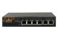 Uniview NSW2010-6T-POE-IN Коммутатор сетевой PoE 6-портовый: 6?100Мбит/с (RJ45), включая 4 PoE порта