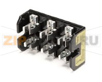 BLOCCO DI FUSIBILI, 600 V, 60 A, 3 POLI